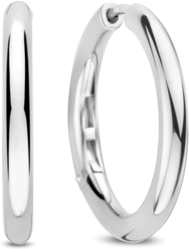TI SENTO Classic Oversized rengaskorvakorut, hopeaa, 78120SI