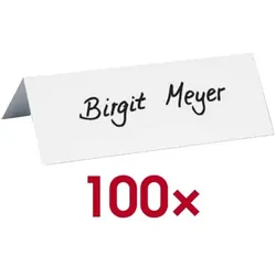 OTTO Office 100er-Pack Tisch-Namensschilder 21 x 7,5 cm, 21x7.5 cm