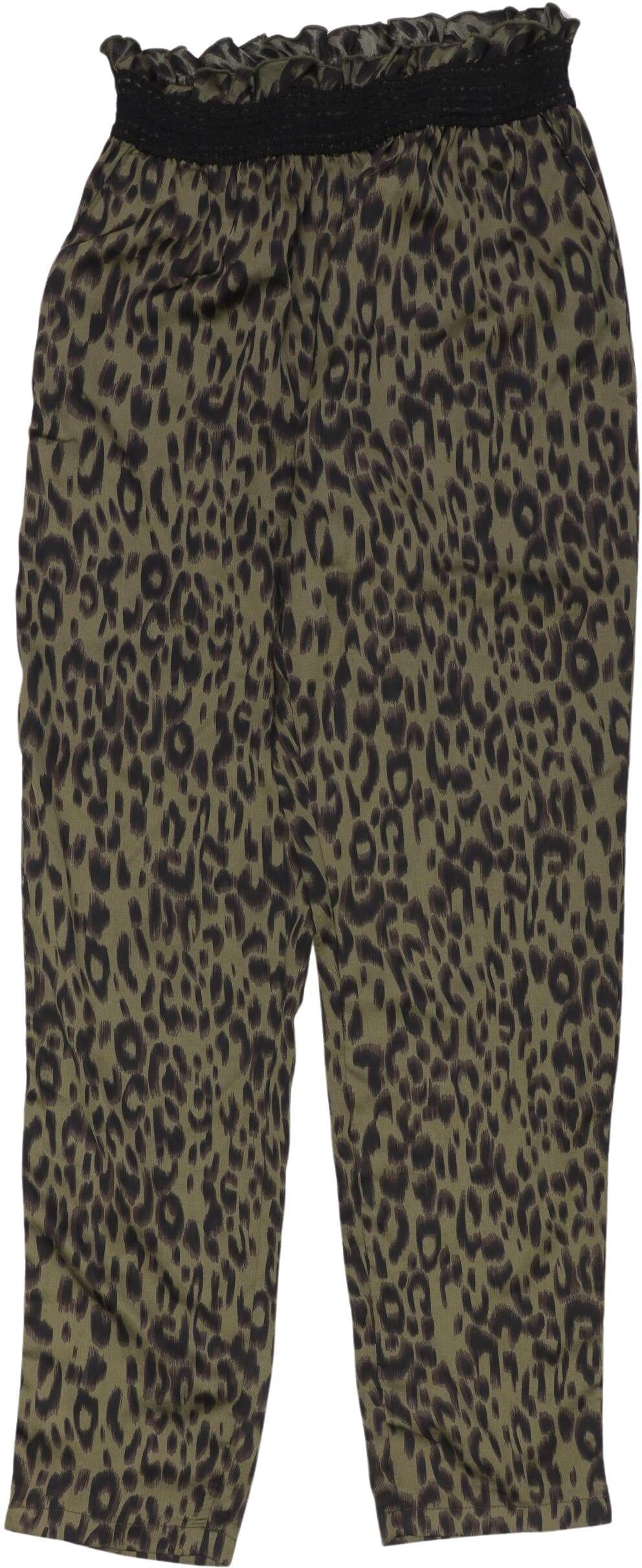 Culture Damen Stoffhose, Grün, Gr. W25, kein / Etikett - Second Hand