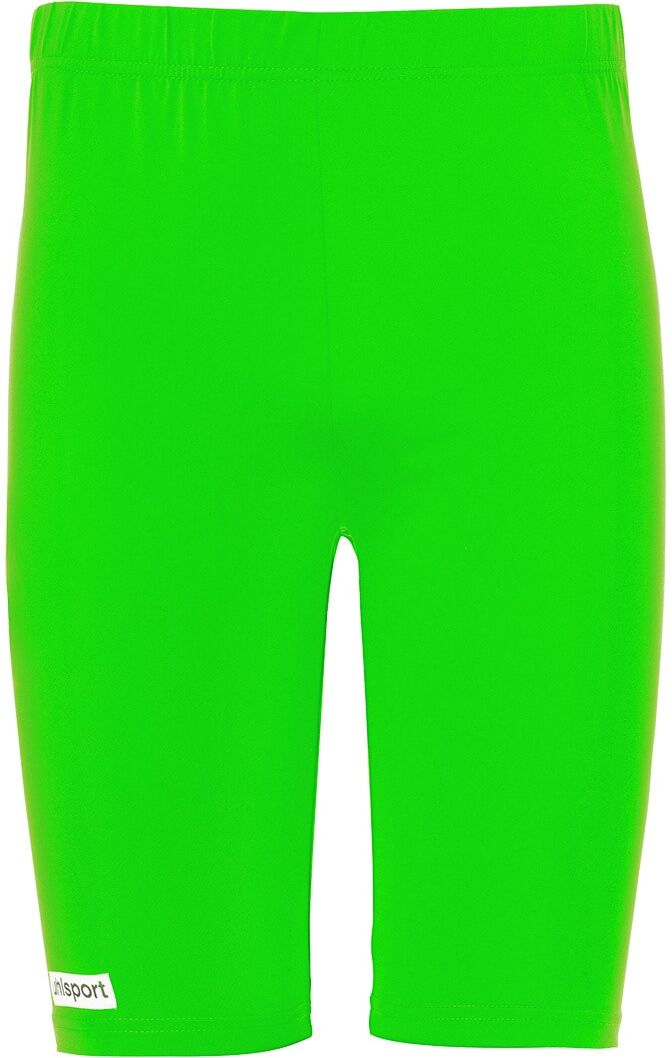 Thermounterhose UHLSPORT "Tights Distinction Colors", Herren, Gr. XXL, 1 Stk., grün (fluo grün), Obermaterial: 88% Polyester Pol. recyc.. 12% Elasthan EL., Unterhosen Thermounterhose