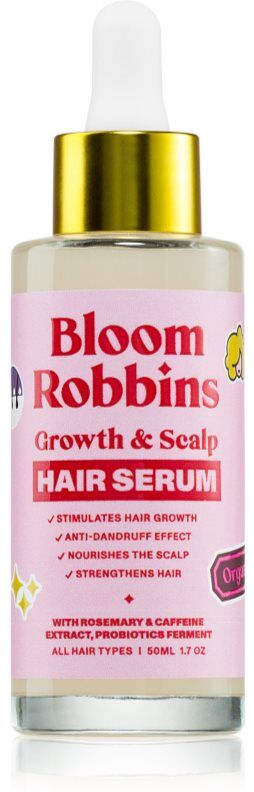Bloom Robbins Growth & Scalp HAIR SERUM Serum für alle Haartypen 50 ml