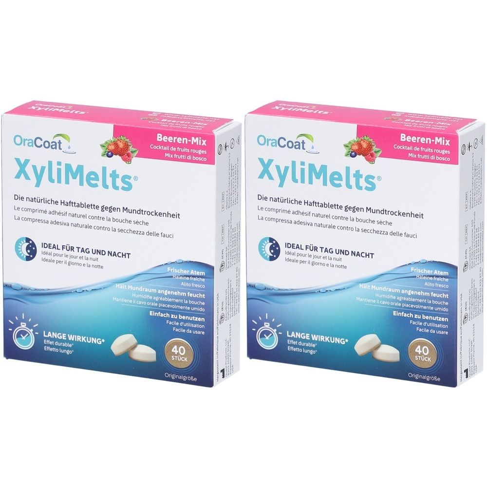xYLIMELTS Beere Oracoat x2 2x40 St Tabletten