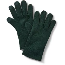 Tchibo - Strickfleece-Handschuhe - Unisex - Gr. 9,5 - grün