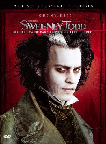 Tim Burton - Sweeney Todd - Der teuflische Barbier aus der Fleet Street [2 DVDs] - Preis vom 11.10.2026 03:10:56 h