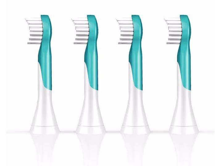 Philips Ersatzbürste Kids HX6034/33 Ersatzbürsten – Ersatzbürste/Zahnpflege Zubehör – türkis