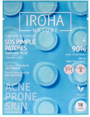 Iroha Nature Parches SOS Granos Face and Body 18 un