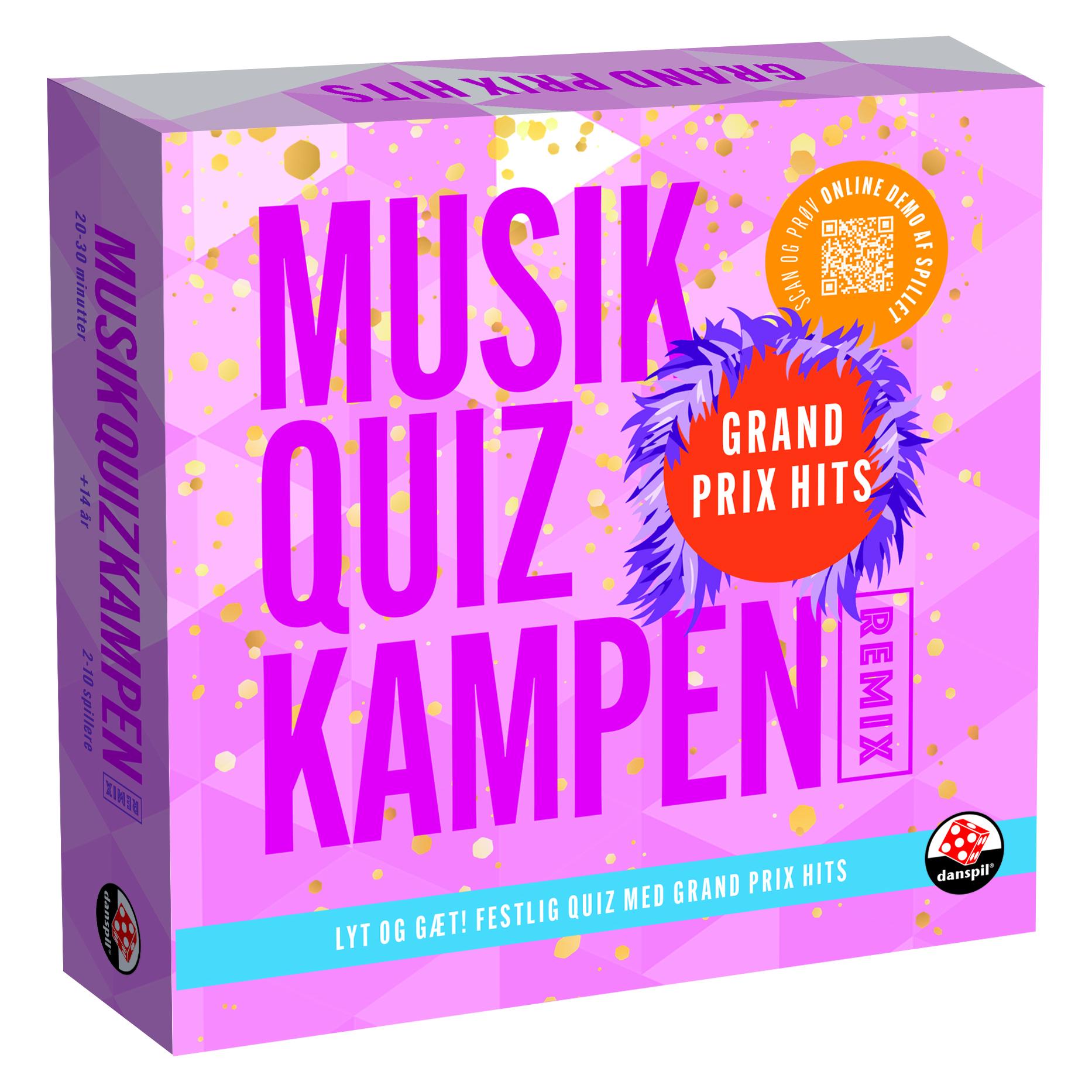 Danspil - Musik Quiz Kampen - Melodi Grand Prix (101146) (Deutsch, 2 - 6 Spieler) (101146)