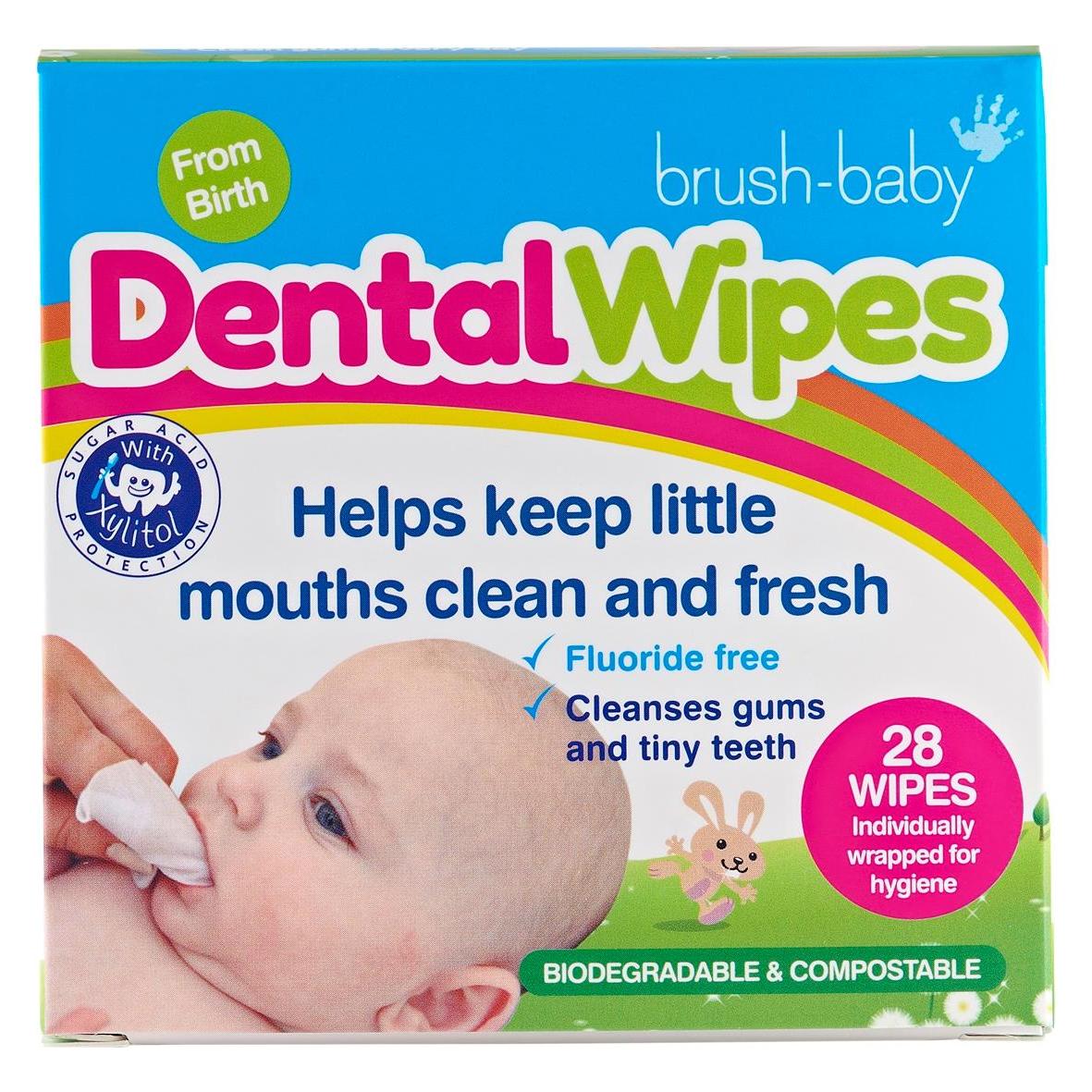 Brush-Baby Zahnreinigungstücher (Weich) (BRB242)