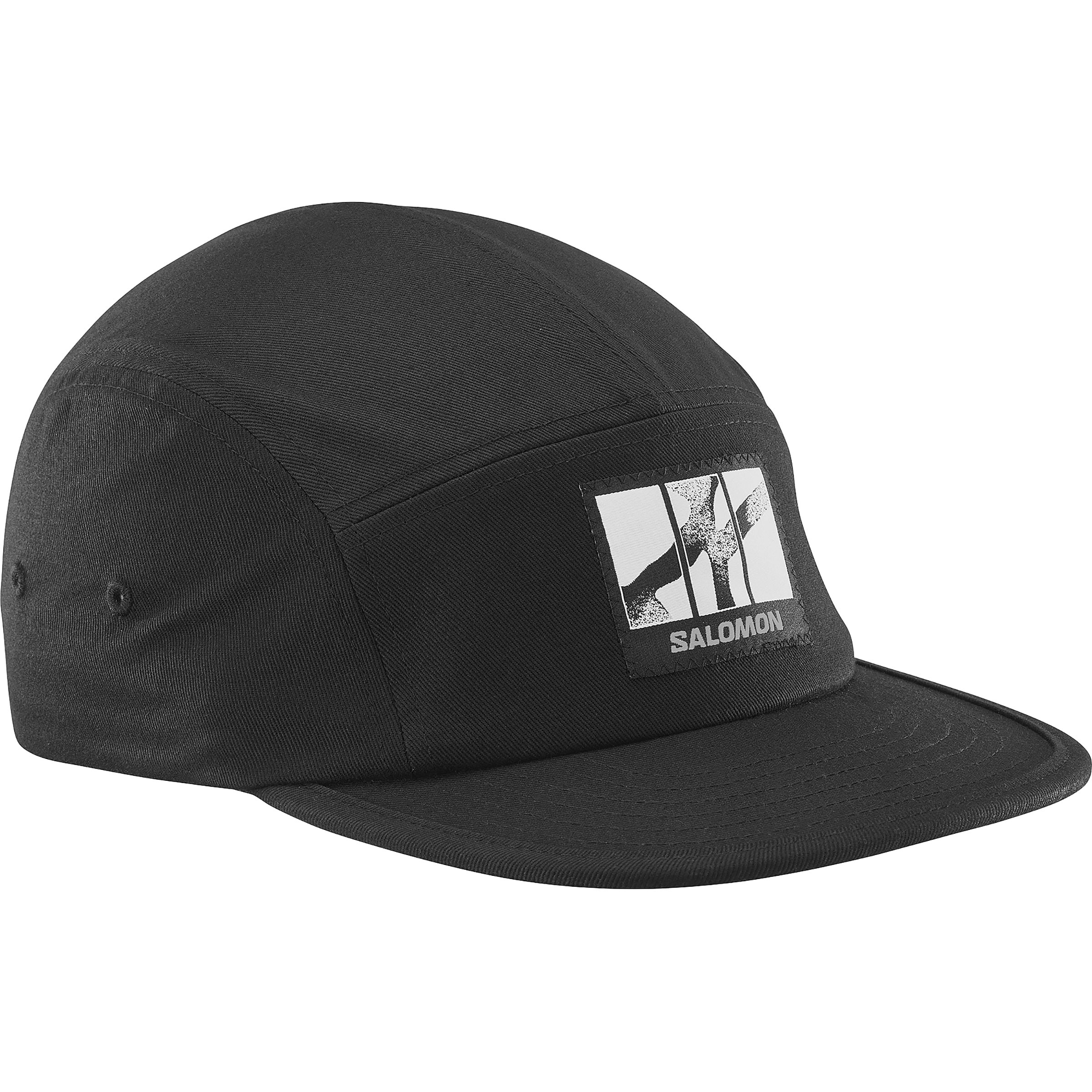 Salomon Wild Rays 5 Panel Cap Basecaps schwarz Lifestyle Atmungsaktiv