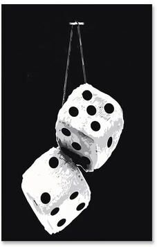 Inspired Living Monochrome 8 Ball Wall Art Canvas Print For Stylish Billiards Wall Decor 1 30x40cm Unframed