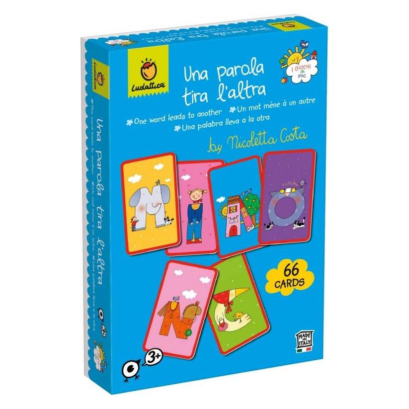 Ludattica NICOLETTA COSTA-Cards - One word leads to another (Deutsch, 2 - 4 Spieler) (36934035)