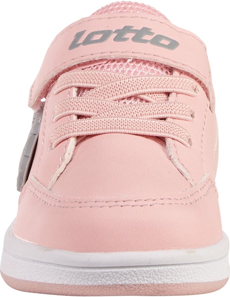 Sneaker LOTTO, Kinder, Gr. 22, rosa (rose, leuchtendesgrau), Synthetik, Schuhe Sneaker