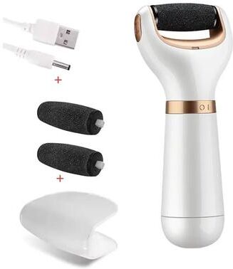 Inspire Select Electric Foot File Callus Remover Foot Care Pedicure Machine For Hard Dry Skin, Dead Skin & Cracked Heels white