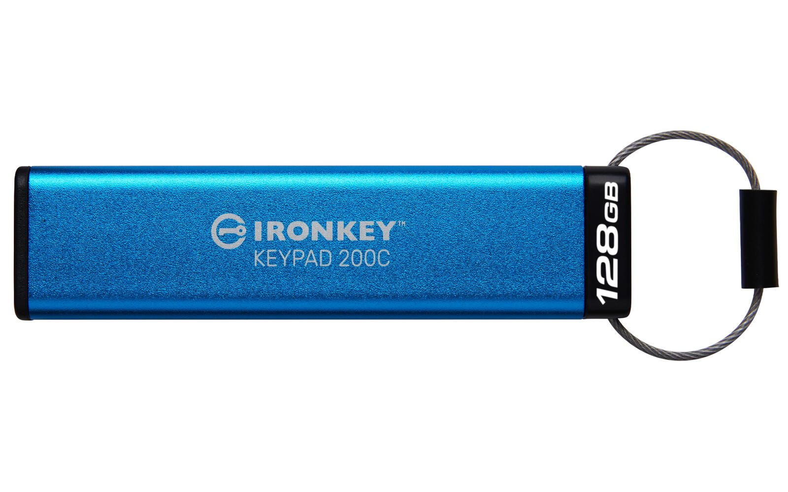 Kingston IronKey Keypad 200C - USB-Stick - 128 GB IKKP200C/128GB