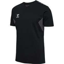 hummel, Herren, Sportshirt, Authentic Co (S), Schwarz