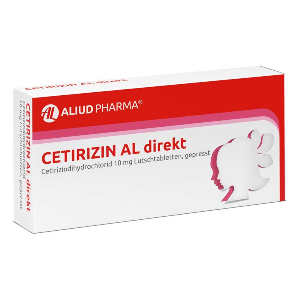 ALIUD Pharma GmbH Cetirizin AL direkt bei Heuschnupfen 00927300