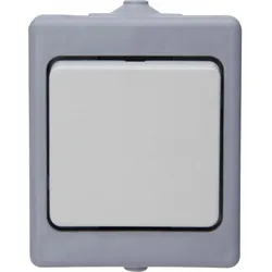 Kopp 563748007 STANDARD - Kreuzschalter, Farbe: grau