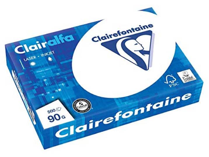 Clairefontaine 2896FFPC papier voor kantoor, wit, 5 stuks