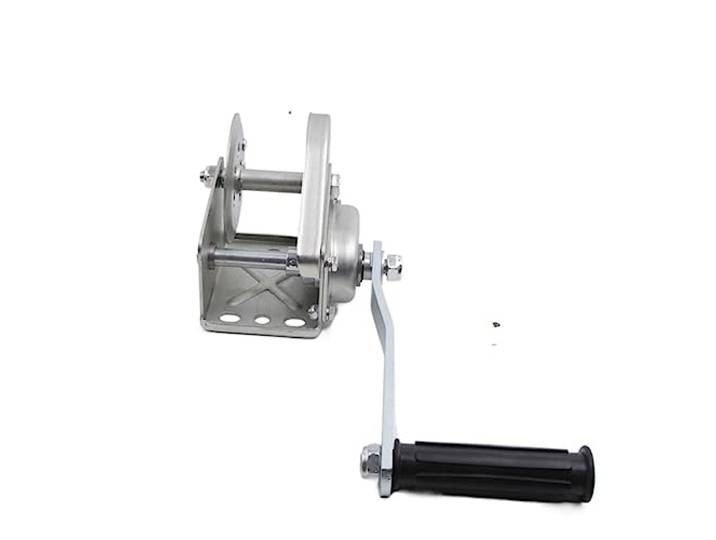 Handwinde 800lb Akku-Haken Mini-Handwinde Zwei-Wege-selbstsichernde Bremshebemaschine for Autos, Heimwerker, Frachtumschlag(10M Cable)