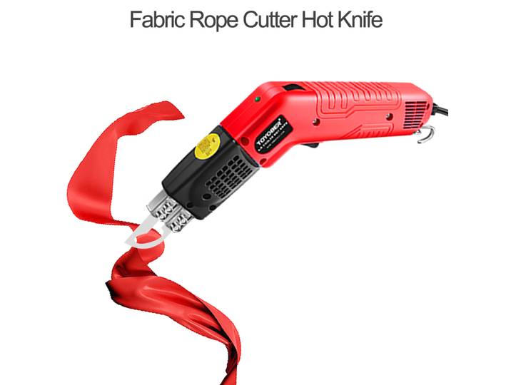 Refroidissement par Air électrique couteau chaud coupe sangle ceinture corde outil de coupe sangle Machine de découpe Non-tissé ruban tissu coupe-corde