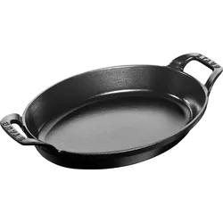 Staub Back- und Servierplatte 1,6 l oval