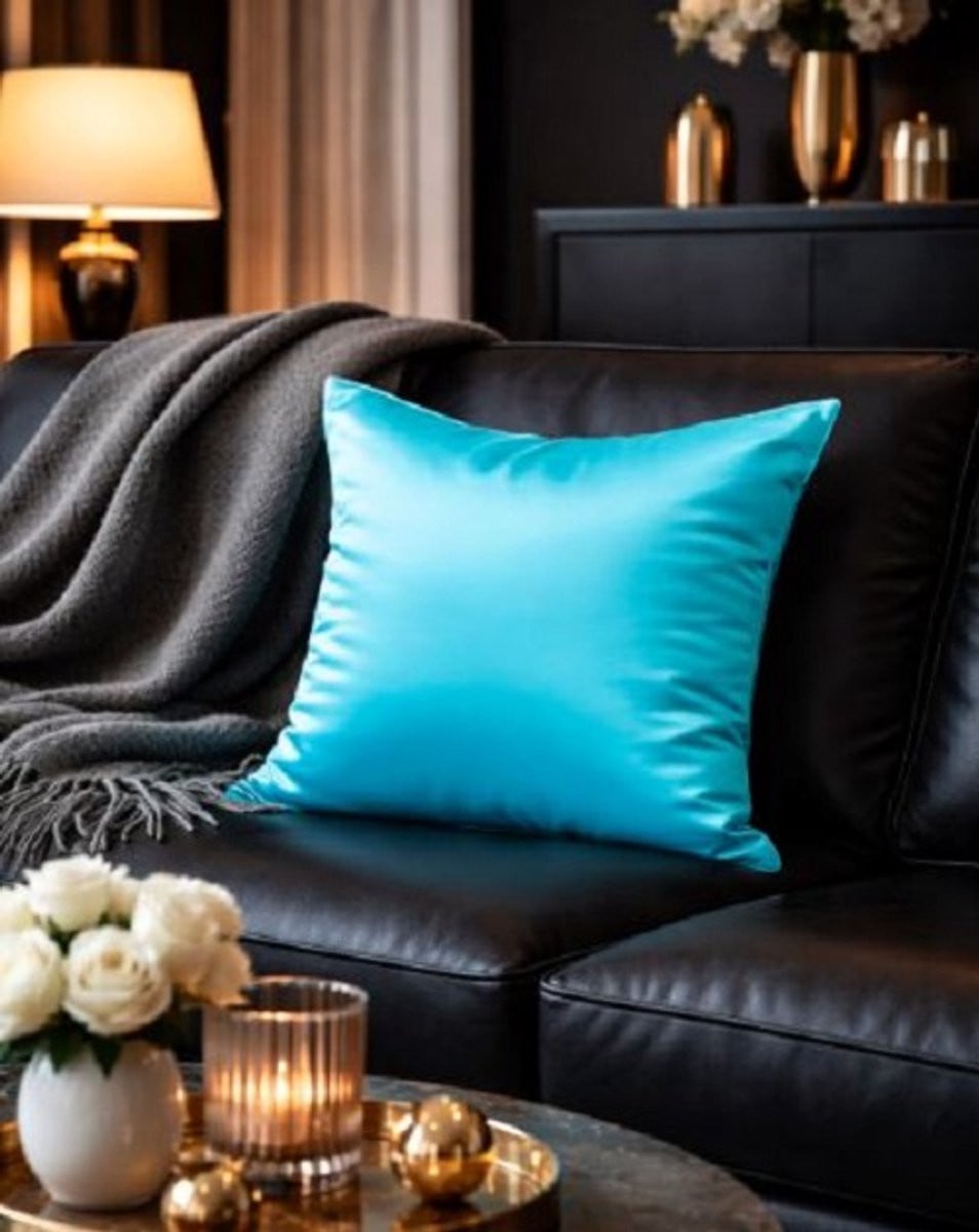Soft Glow Collection Kussenhoes – Lichtblauw – 45 x 45 cm