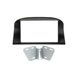 Doppel 2-DIN Blende / KFZ Radioblende für Volvo V70/XC70 Baujahr 2012-2016 Li...