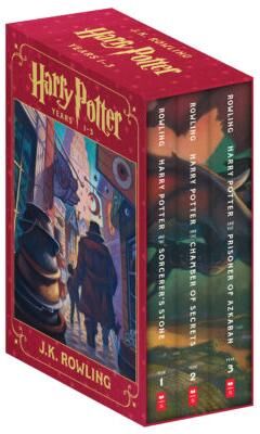 Harry Potter Paperback Boxset Books 1-3