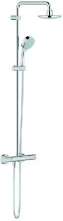 Grohe Tempesta Cosmopolitan System 160 27922000 mit Thermostatbatterie für Wandmontage, chrom