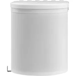 Helloshop26 - Integrierter 12-Liter-Küchenabfalleimer aus weißem Kunststoff 02_0006062