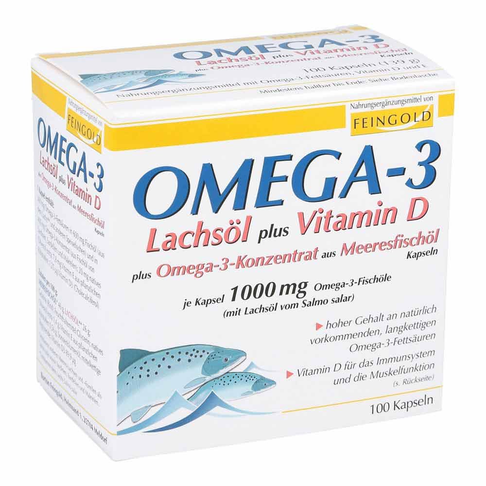 Burton Feingold Omega 3 Lachsöl plus Vitamine d pl. Omega3 Konz.kps. 09069795