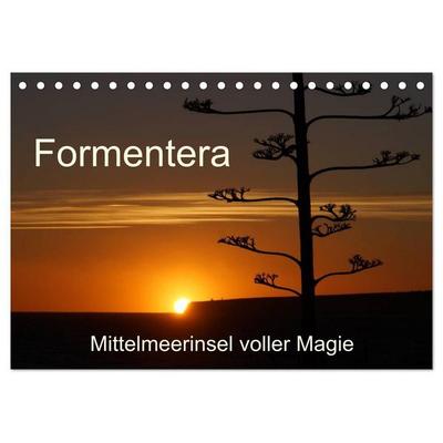 Formentera - Mittelmeerinsel voller Magie (Tischkalender 2027 DIN A5 quer), CALVENDO Monatskalender