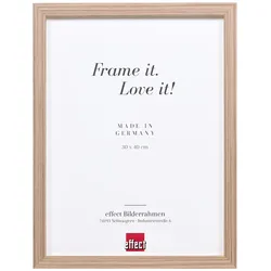 effect Holz-Bilderrahmen Profil 54 Normalglas / Floatglas / mit Abstandsleiste /...
