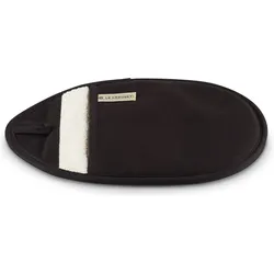 Le Creuset Topflappen, Backhandschuhe + Topflappen, Schwarz