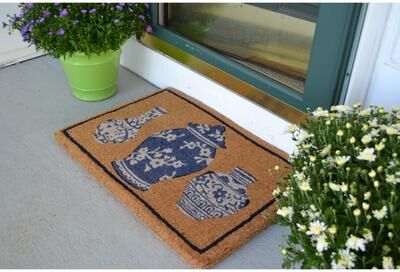 Imports Decor Ginger Jar Coir Outdoor Door Mat