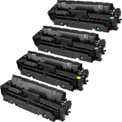 4 Kompatible Toner ersetzt HP W2030X-33X 415X Multipack KCMY