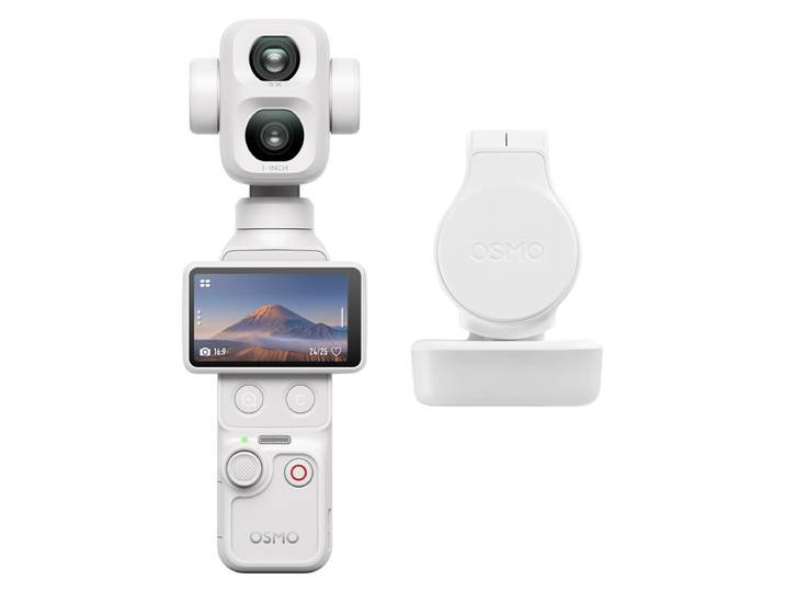 【Offres Avant Black Friday】DJI Osmo Pocket 4P Combo Standard (Blanc)