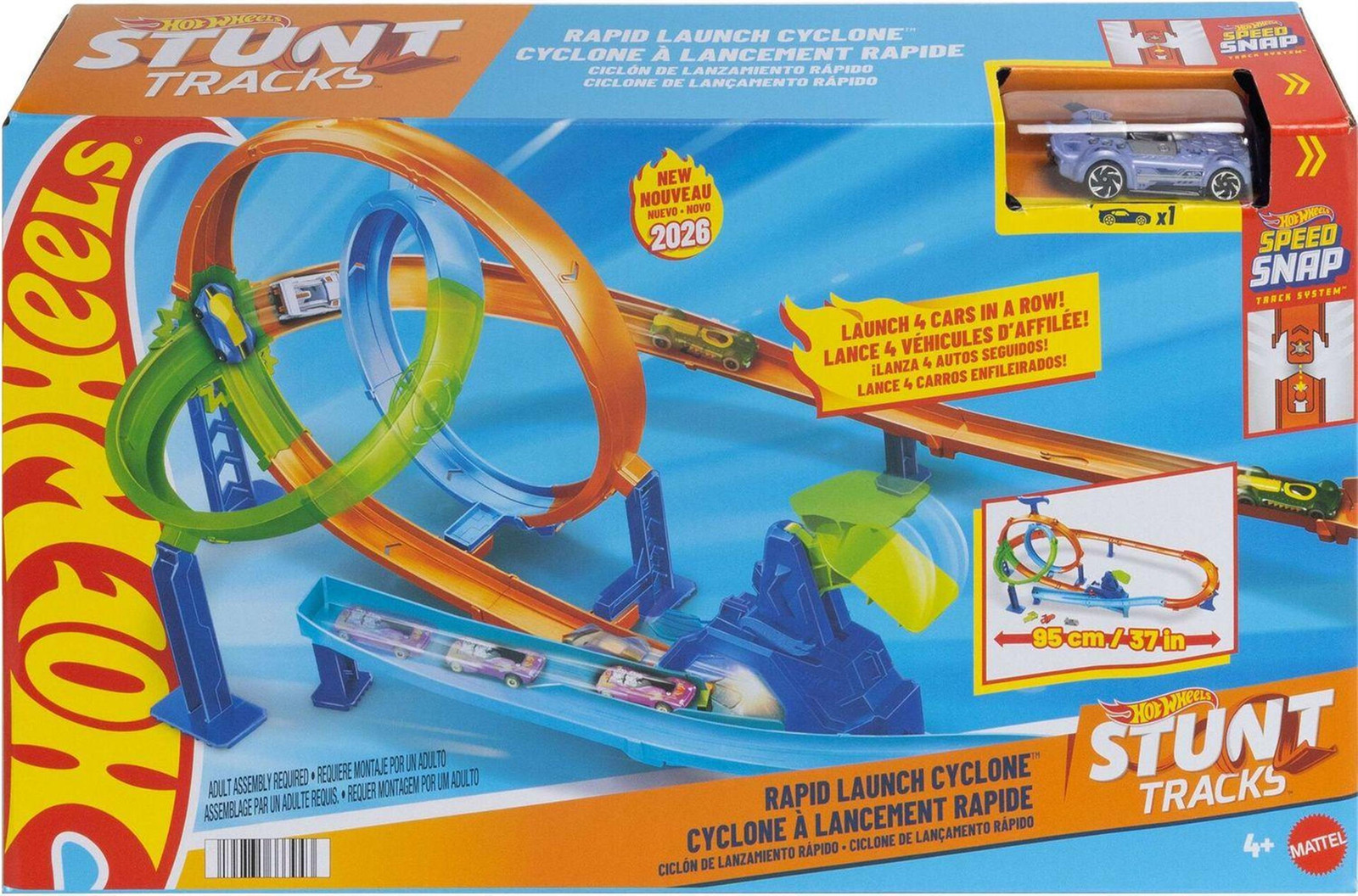 Hot Wheels Cyclone Looping Track