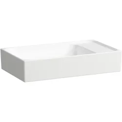 LAUFEN MEDA Waschtisch-Schale, 600x350mm, ohne Hahnloch, ohne Überlauf, H8121130001121, Farbe: Weiß