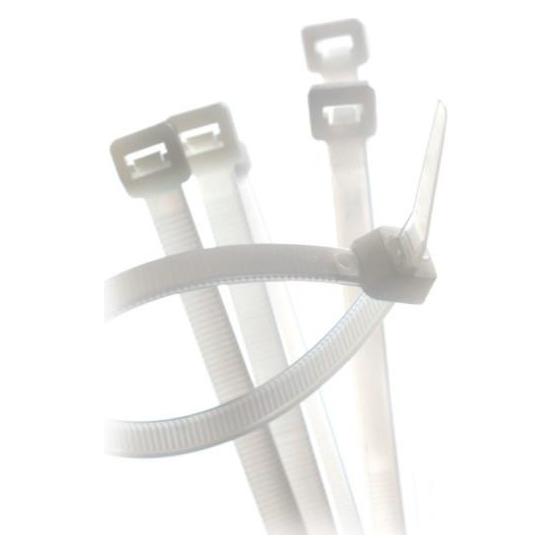 Online Kabelbinder, WEISS, 200 x 2,5 GT-200MC (100 Stück) (200 mm, 100 Stk.) (TRYTYT)