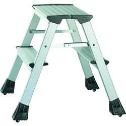 ALCO Trittleiter 2-stufig Aluminium