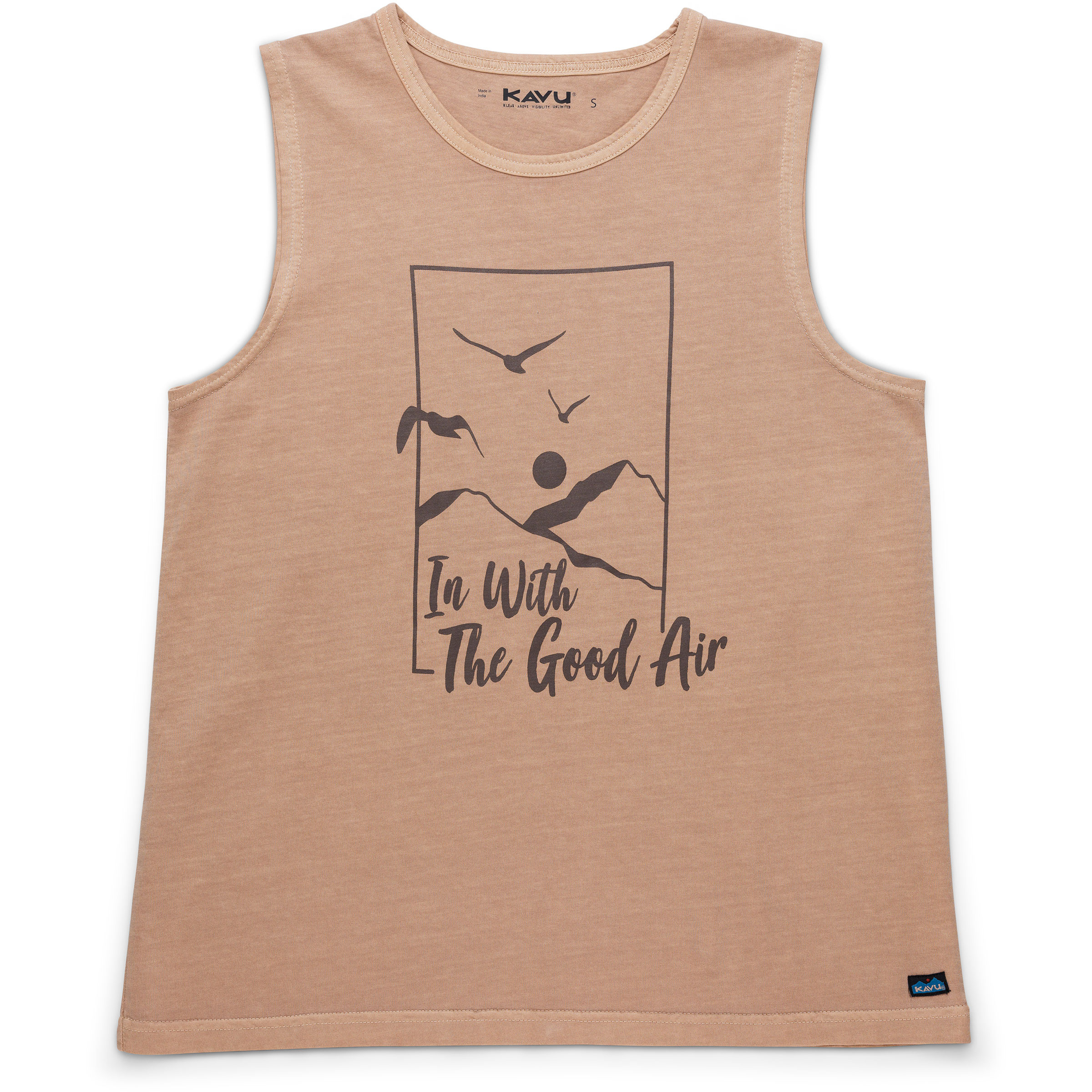 Kavu Summertown Top Damen Tanktops braun Größe S Lifestyle Widerstandsfähig