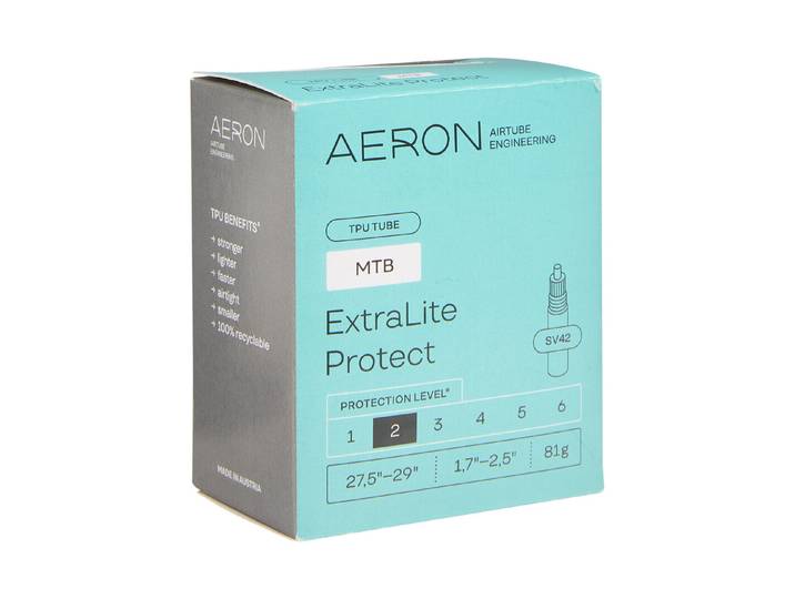 Aeron Schlauch MTB 27.5-29 1.7-2.5 ExtraLite Protect, Prestaventil 42 mm