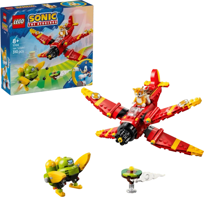 LEGO Sonic the Hedgehog 77119 Tails' Tornado-1