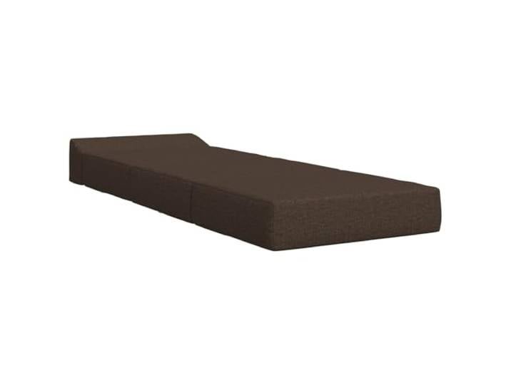 KTHLBRH Klappsofa 1-Sitzer Taupe Komfortabler Schaumstoff, Bezug 100% Polyester, Bezug mit Reißverschluss, 2-in-1
