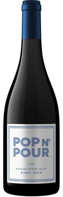 """Pop N Pour""" """Pop N Pour Russian River Pinot Noir 2024 Red Wine - California"""
