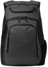 Port Authority BG223 Exec Backpack in Graphite Grey size OSFA   Polyester