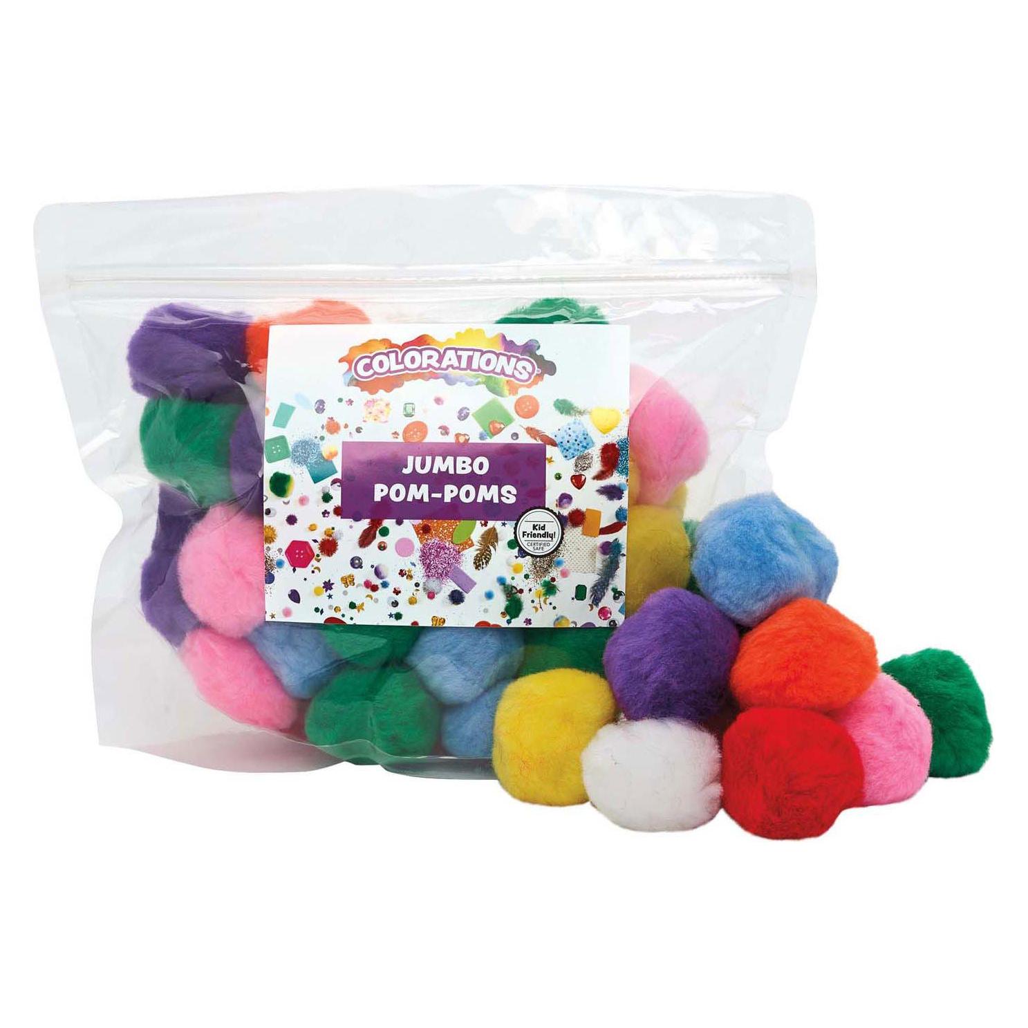 Colorations - Farbige Pompons 5cm, 50Stk. (60308246)