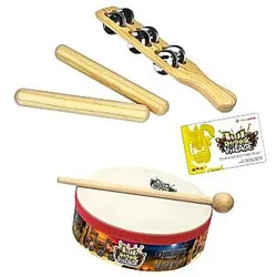 Voggenreiter Rhythmic Village PercussionSet (Deutsch, Englisch, Portugiesisch, Spanisch)