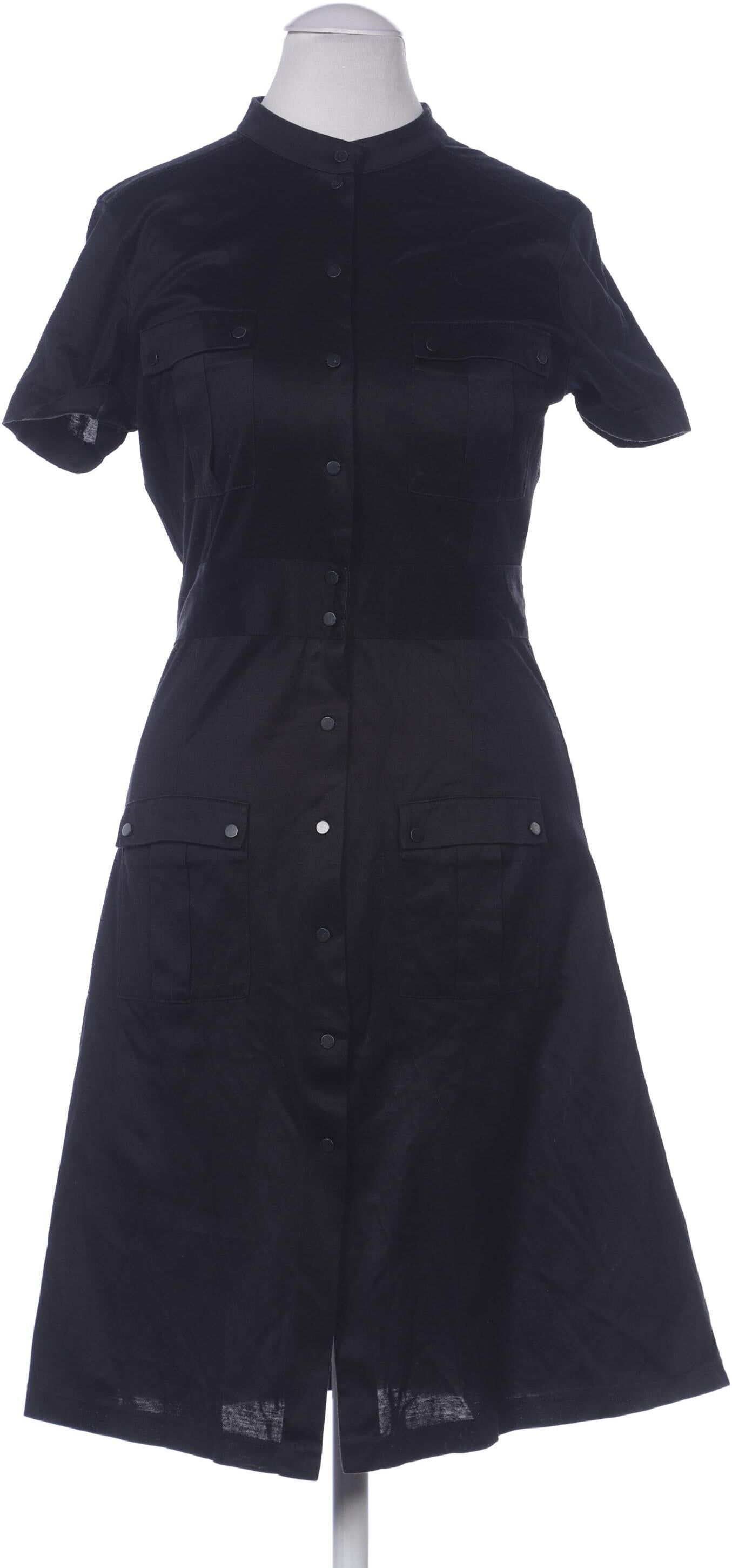 Hugo by Hugo Boss Damen Kleid, Schwarz, Gr. S, Baumwolle - Second Hand